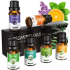 Homasy Essential Oils Set, Top 6x10ml