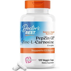 Doctor's Best Pepzin GI, Zinc L-Carnosine Complex, 120 Caps