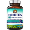 120 Billion CFUs Probiotics, 36 Strains, 30 Veggie Capsules