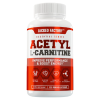Acetyl L Carnitine 750mg, 120 Non GMO Veggie Pills