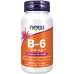 Now Vitamin B6 100 Mg, 100 Veg Capsules