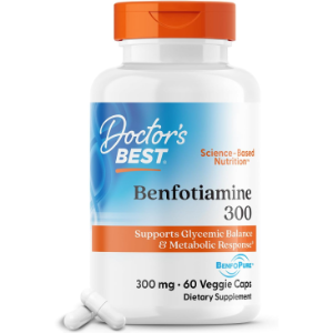 Doctor's Best Benfotiamine 300mg, 60 capsules