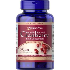 Puritan's Pride One A Day Cranberry, 120 Capsules
