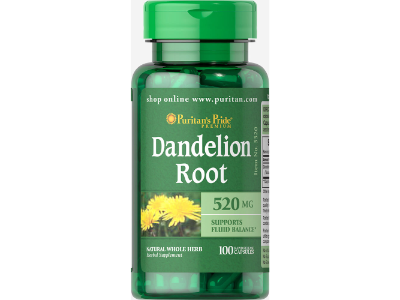 Dandelion 520 Mg - 100 Capsules