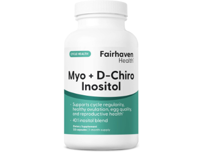Fairhaven Myo + D-Chiro Inositol, 120 Capsules
