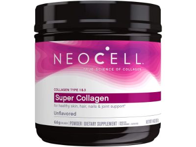 Super Collagen Peptides Powder, 6,600mg, 14 Ounces, Unflavored, 60 Servings