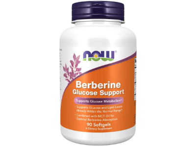 Now Berberine Glucose Support, 90 Softgels
