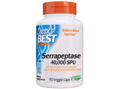 Serrapeptase, 40,000 SPU, 90 Veggie Caps