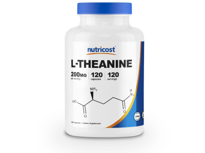 L-Theanine 200mg, 120 Capsules - Double Strength