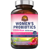 Vitalitown Women’s Probiotics 120 Billion CFUs 1 Daily, 30 Strains, with Prebiotics & Digestive Enzymes & Cranberry, 30 Veggie Caps