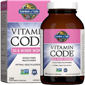Garden of Life Vitamin Code Women 50 & Wiser Multi - 240 Capsules