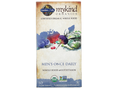 Garden of Life mykind Organics Men's Once Daily Multi - 60 Tablets