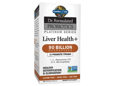 Garden of Life Dr. Formulated Probiotics Platinum Series Liver Health+ 90 Billion CFU, 30 capsules