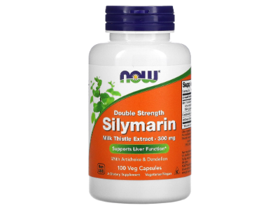 NOW Foods, Double Strength Silymarin, 300 mg, 100 Veg Capsules