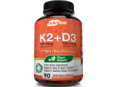 NutriFlair Vitamins D3 + K2