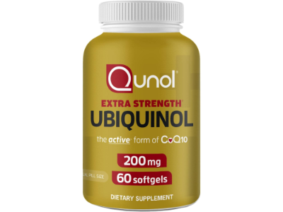 Qunol Ubiquinol CoQ10 200mg, 60 softgels