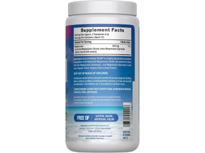 Natural Vitality Calm, Magnesium Citrate powder Natural Vitality Calm, Magnesium Citrate powder