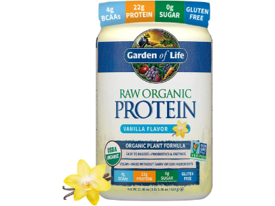 Garden of Life Raw Organic Protein Vanilla Powder, 620g, 20 Servings