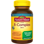 Nature Made Super B Complex with Vitamin C and Folic Acid, 140 Tablets