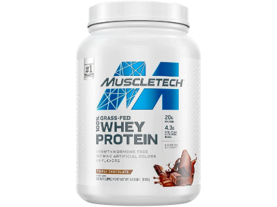 MuscleTech Grass Fed Whey Protein Powder
