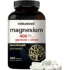 Magnesium Complex 400mg Supplement, 300 Capsules