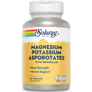 Solaray Magnesium and Potassium Asporotates with Bromelain