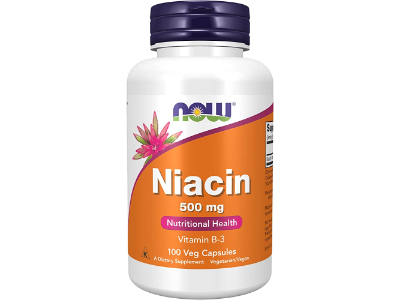 Now Niacin 500mg, 100 caps
