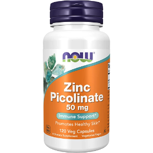 Now zinc picolinate 50mg, 120 capsules