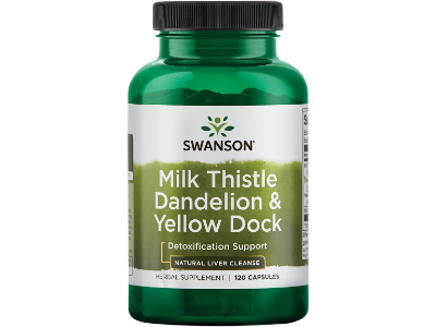 Swanson Milk Thistle, Dandelion & Yellow Dock