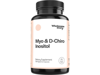 Wholesome Story Myo-Inositol & D-Chiro Inositol Blend, 360 capsules
