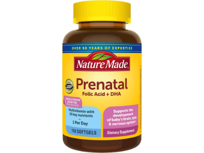 Nature Made Prenatal with Folic Acid + DHA