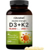 Naturebell Vitamin D3 K2 double strength