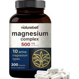 Naturebell Magnesium Complex 500mg, 300 Capsules