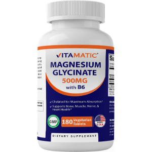 Vitamatic Magnesium Glycinate 500mg
