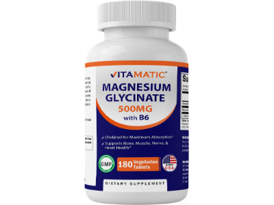 Vitamatic Magnesium Glycinate 500mg