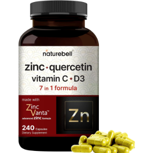 NatureBell Zinc Quercetin with Vitamin C