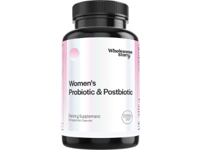 Wholesome Story Postbiotic and Probiotics for Women, 60 capsules