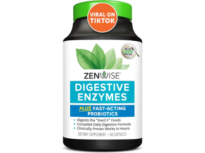 Zenwise Digestive Enzymes, 60 capsules