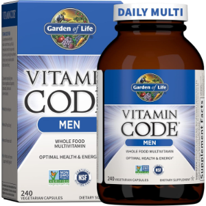 Garden of Life Vitamin Code Men, 240 capsules