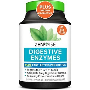 Zenwise Digestive Enzymes, 180 capsules