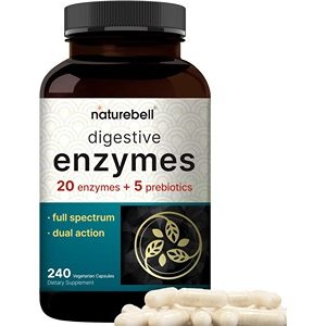 NatureBell Digestive Enzymes with Prebiotics