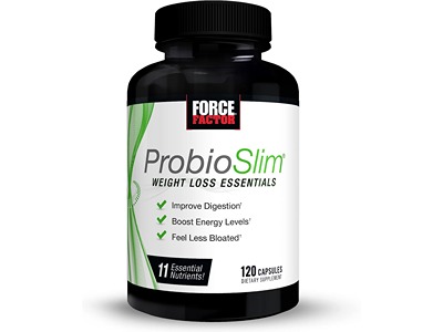 FORCE FACTOR ProbioSlim Weight Loss Essentials, 120 Capsules