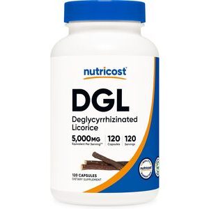 Nutricost DGL Deglycyrrhizinated Licorice Extract Capsules