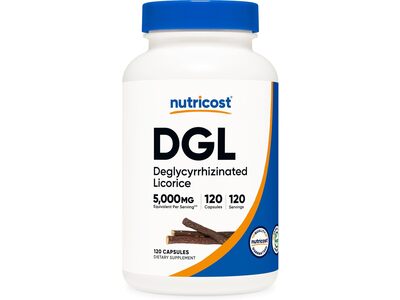 Nutricost DGL Deglycyrrhizinated Licorice Extract Capsules