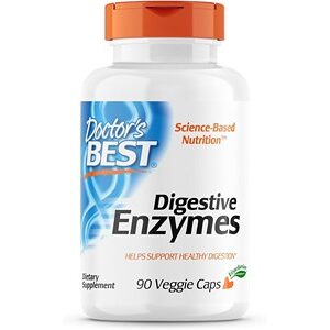 Doctor's Best Digestive Enzymes, 90 Veggie Caps