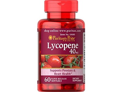 Puritan's Pride Lycopene 40 mg, 60 softgels