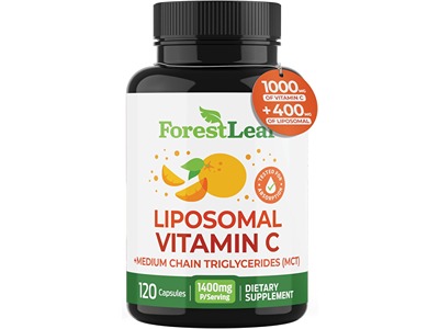 ForestLeaf Liposomal C 1000mg, 120 Veg Capsules