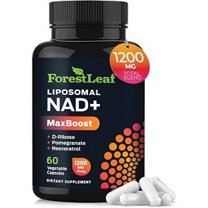 ForestLeaf Liposomal NAD+ Plus MaxBoost 1200mg, 60 caps