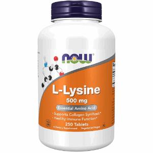 Now L-Lysine 500 Mg, 250 Tablets