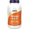 NOW Omega 3-6-9 1000 mg, 250 Softgels